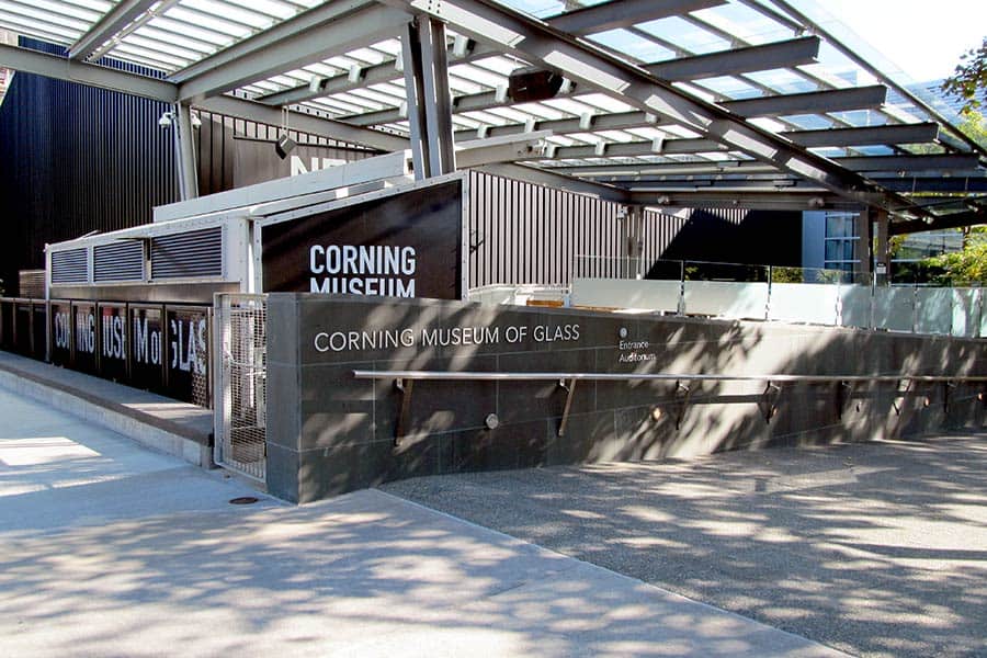 Corning Museum of Glass in Corning, New York
