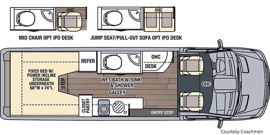 Coachmen Galleria floorplan