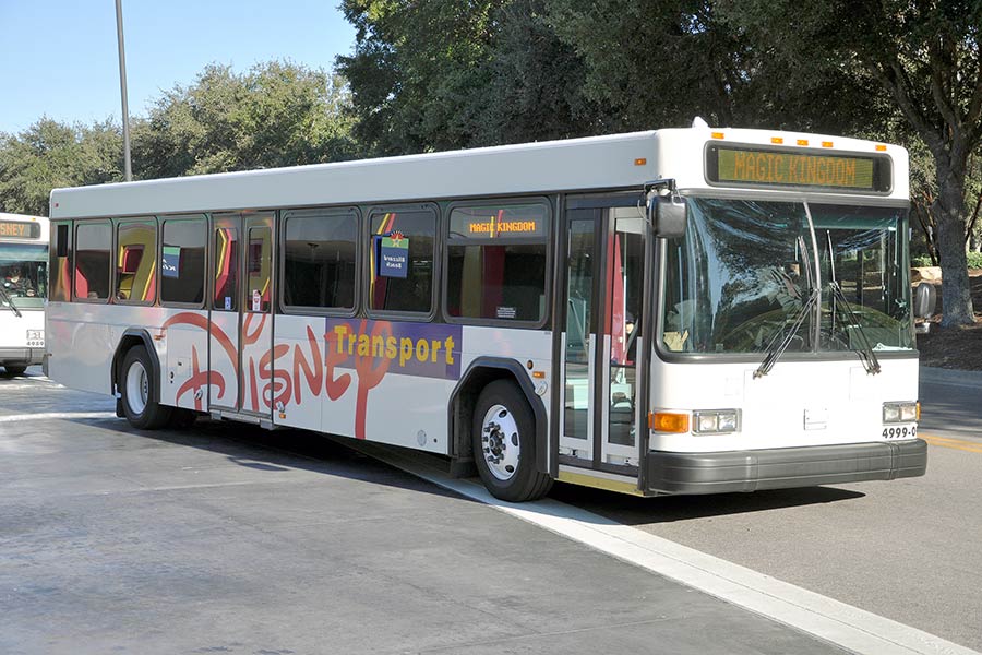 Disney World transportation bus