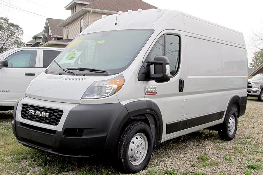 White Ram ProMaster van